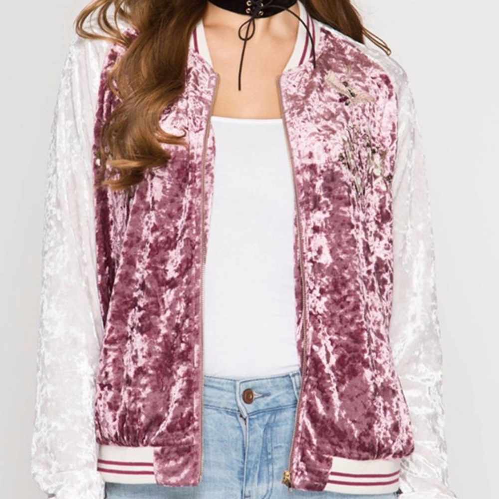 SHE + SKY Bomber Jacket